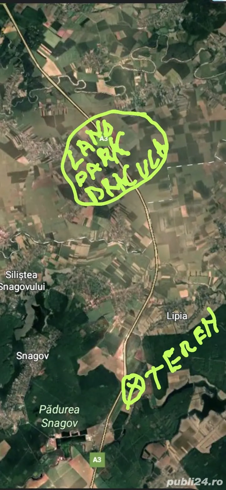 vand teren pentru casa 1300 m la 20.000 euro metru pătrat cu deschidere de 17 metri liniari spre lac