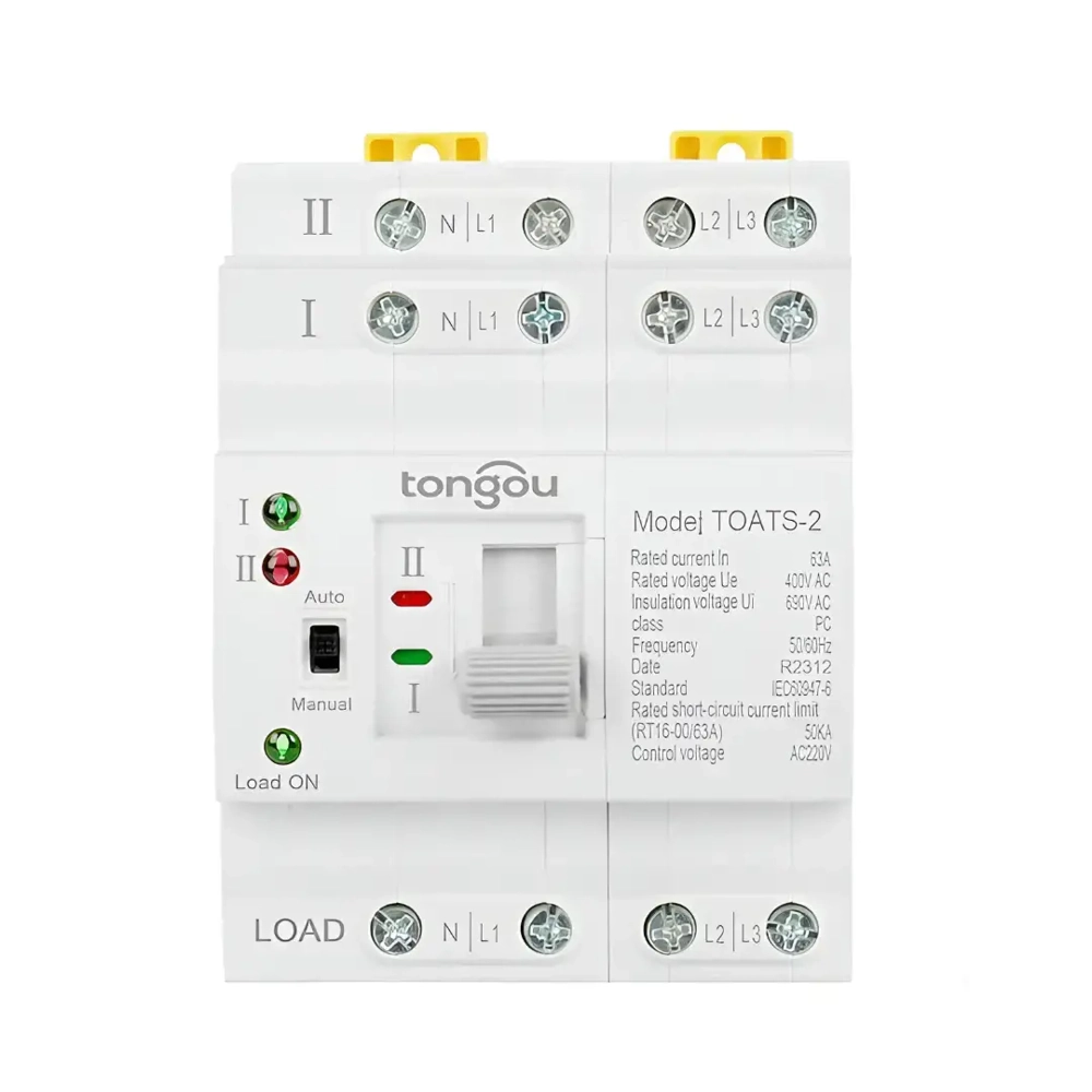 Manager rețea comutator automat de transfer ATS trifazat pentru panouri fotovoltaice