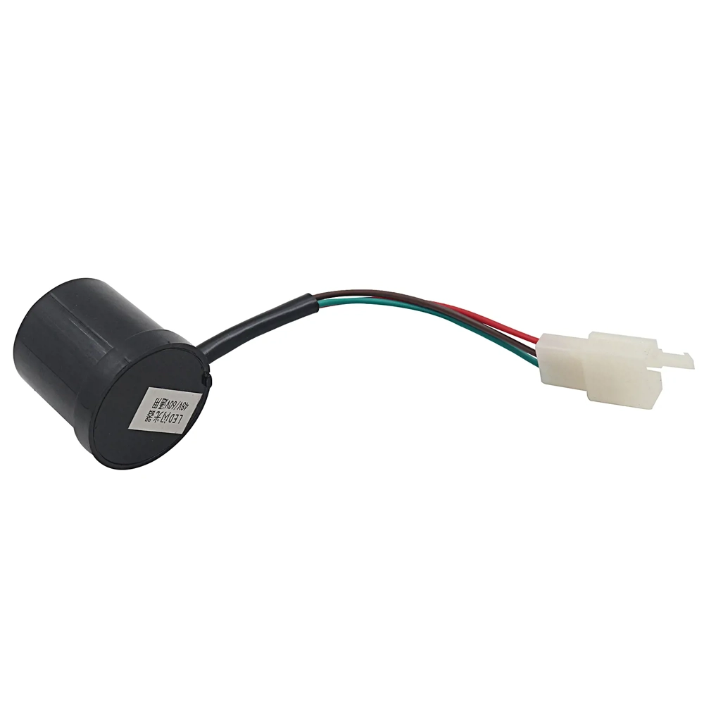 Releu semnalizare 48V-60V pentru scuter electric, 3 pini LED
