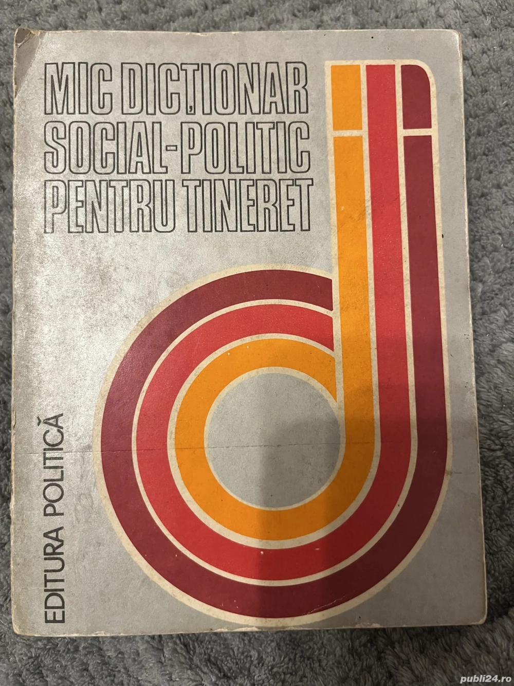 Mic dictionar social   politic pentru tineret