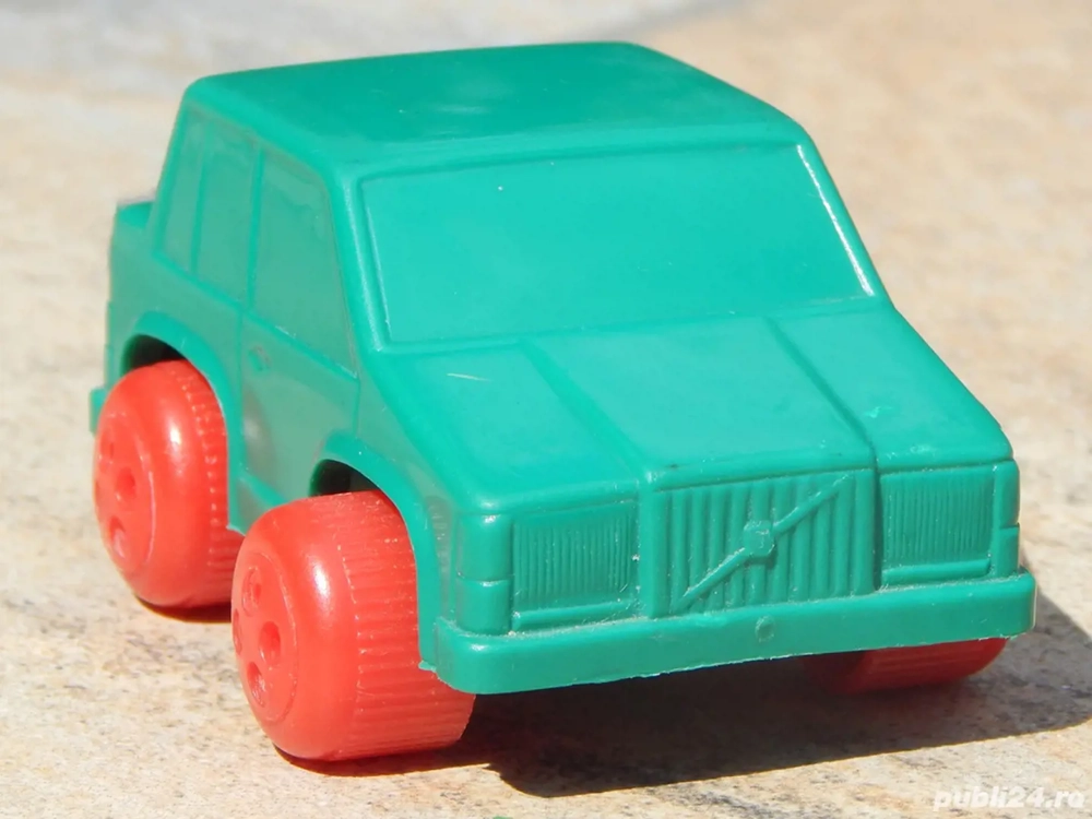 Jucarie Volvo 740 Viking Toys fabricat Suedia cauciuc flexibil