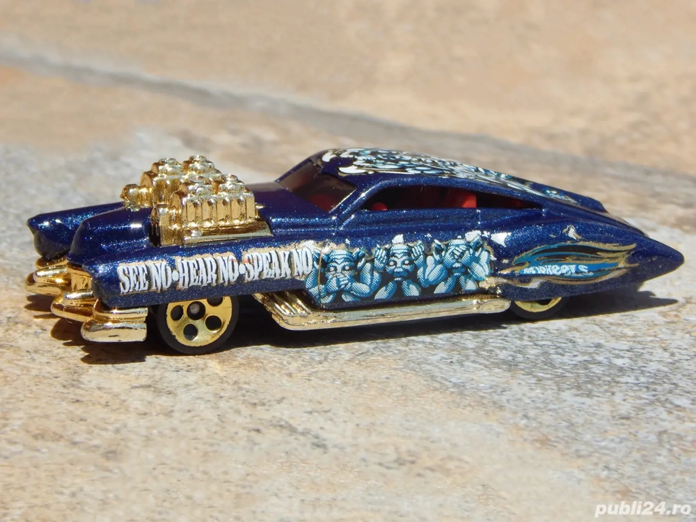 Macheta masina epoca hot rod Evil Twin 2004 scara 1:64 Hot Wheels