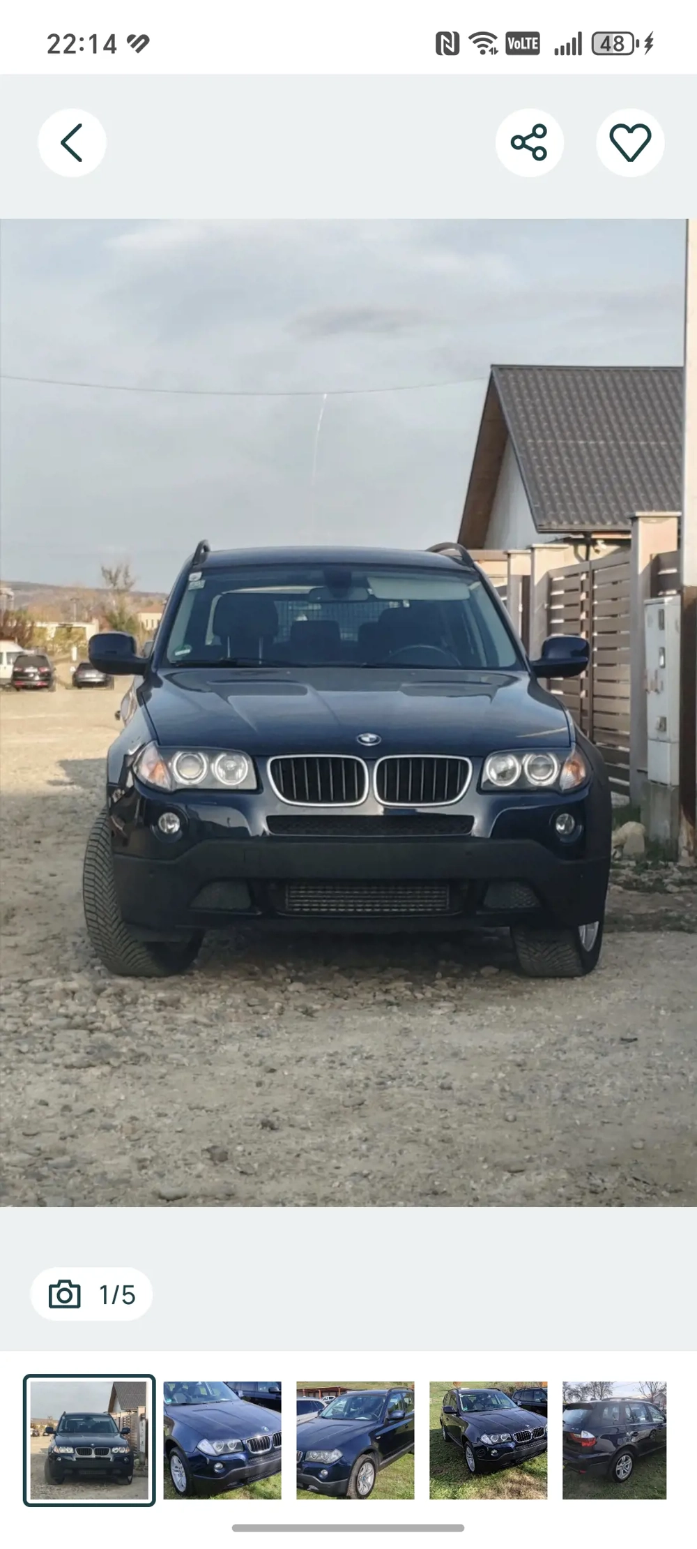 BMW X3 e83, 2010, Xdrive.