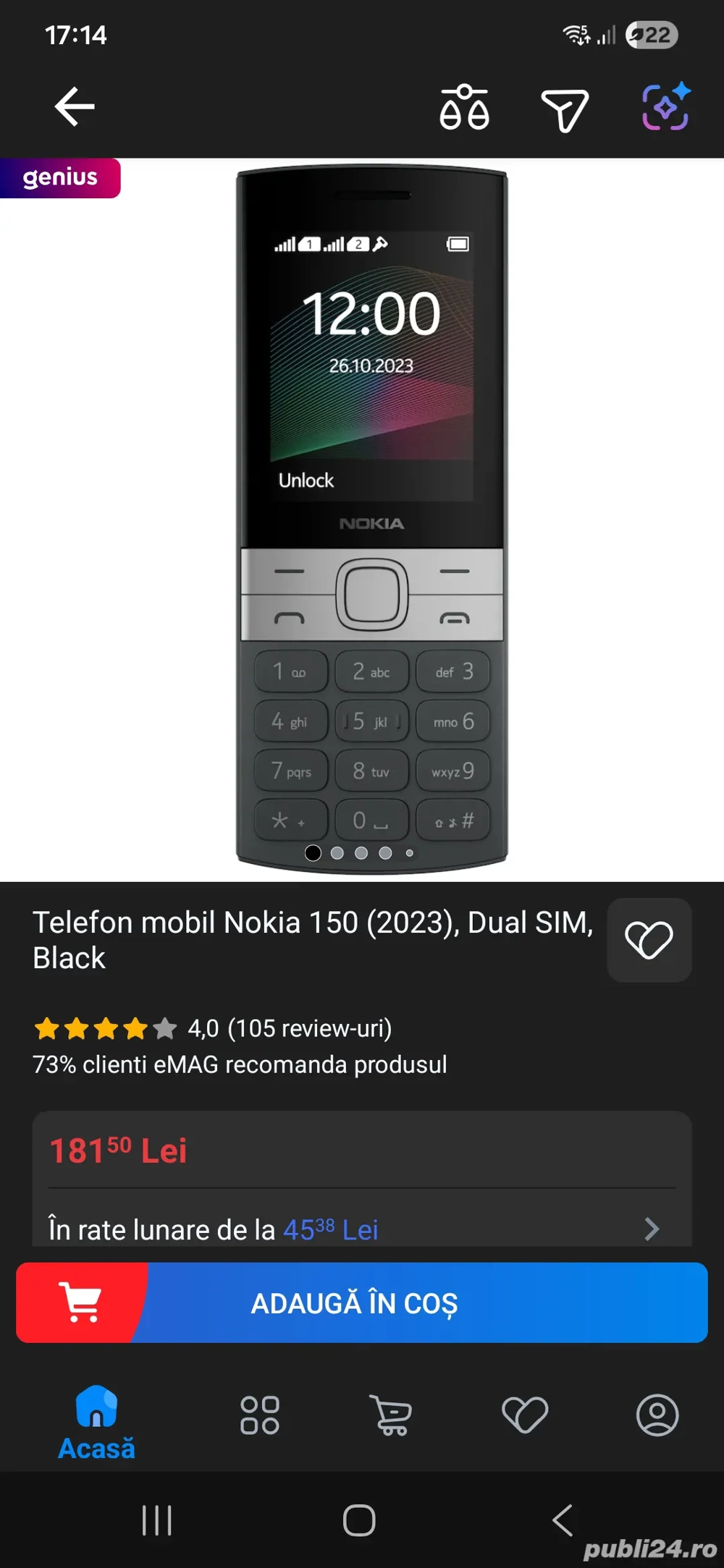 Vănd (nou) Nokia 150