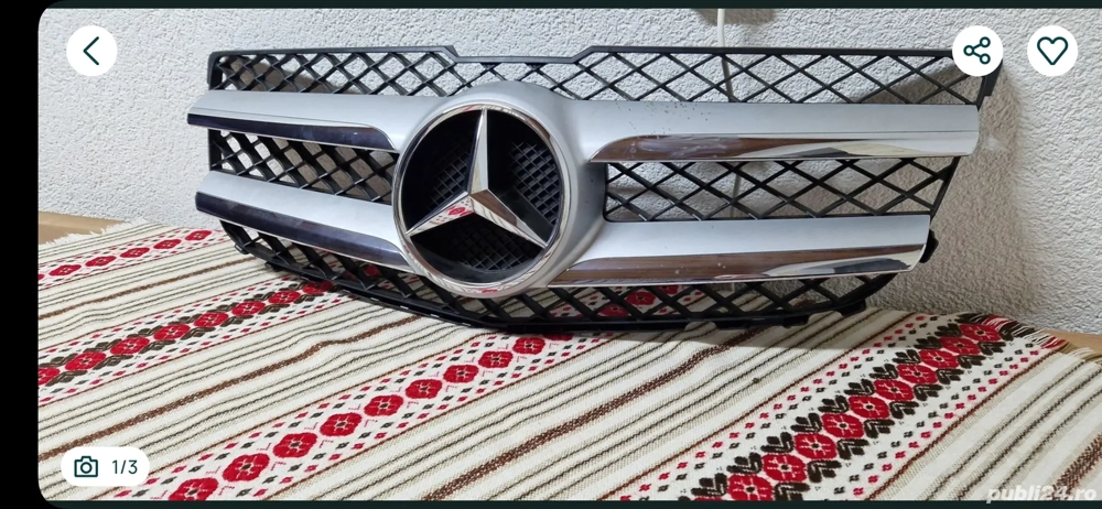 Vand Grila fata MB C Class W204