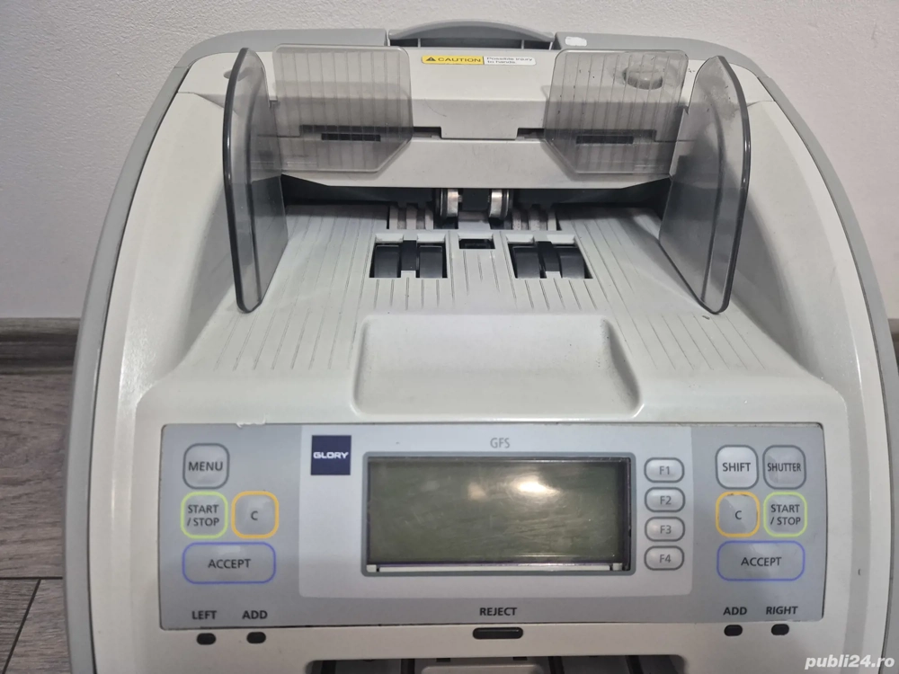 Masina , Glory de numărat si verifica bancnote 