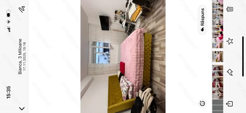 Proprietar, vând garsonieră decomandată, Brazdă lui Novac Craiova, 33mp, bloc din 2021