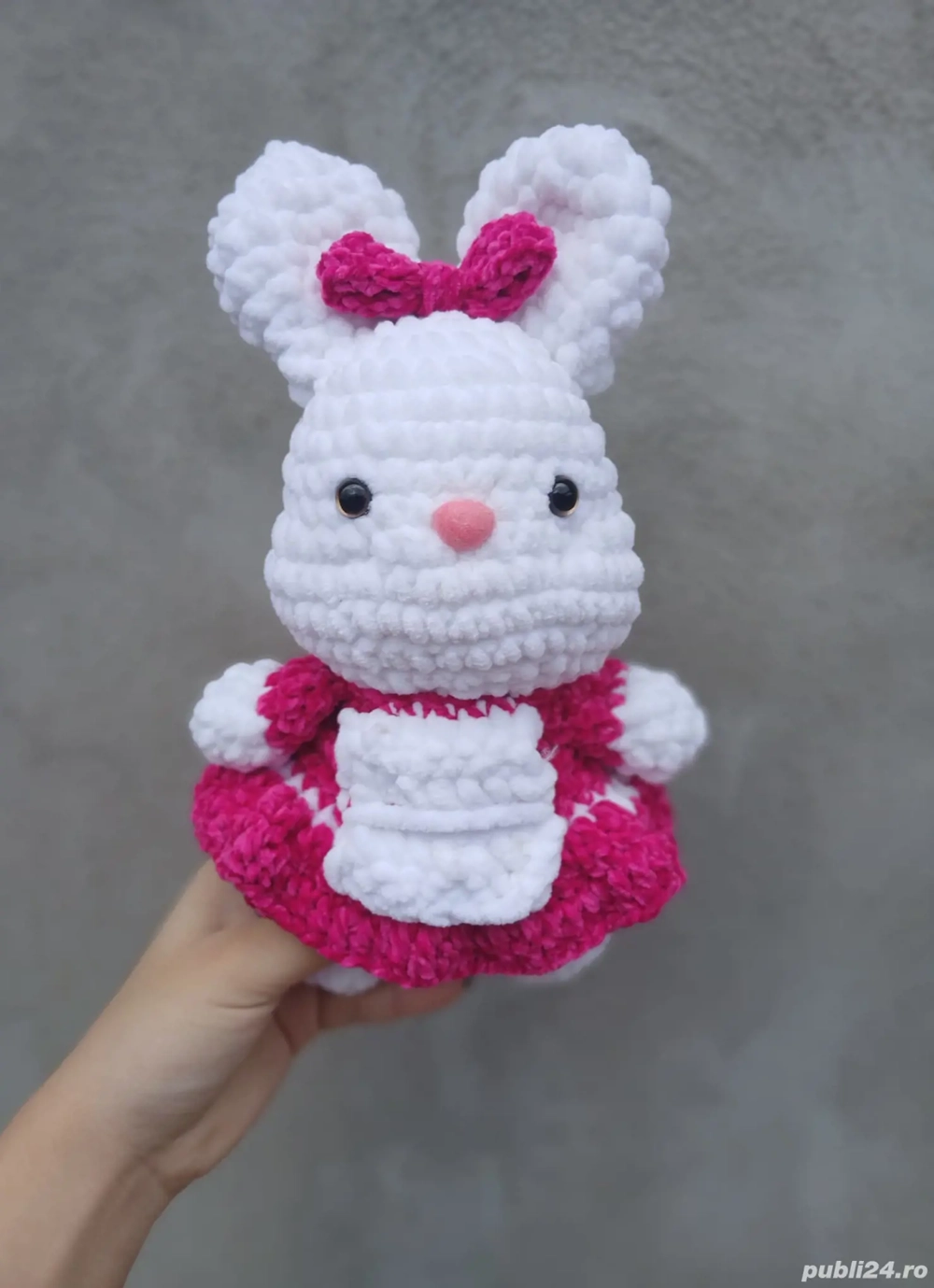 iepuraș croșetat 
