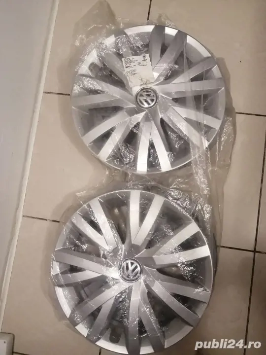 Capace jante NOI pentru roti tabla originale R16 VW VOLKSWAGEN OE 5H0601147C GOLF 7 GOLF 8