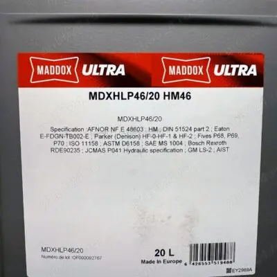 Ulei hidraulic H46 si HLP 46 la bidoane de 1, 10 si 20 litri, in magazinul de piese auto din Otopeni