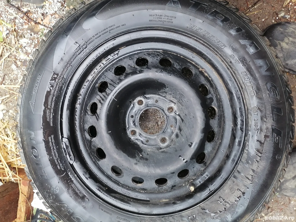 set  4 roti  complete cu cauciucuri all season inclusiv iarna