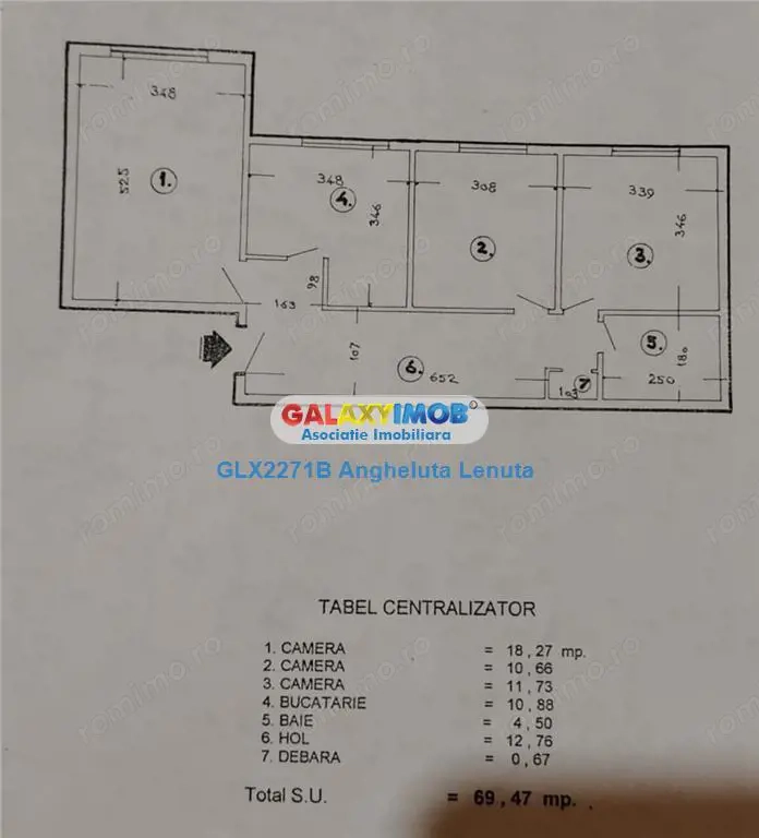 Baneasa-Herastrau apartament 3 camere de vanzare