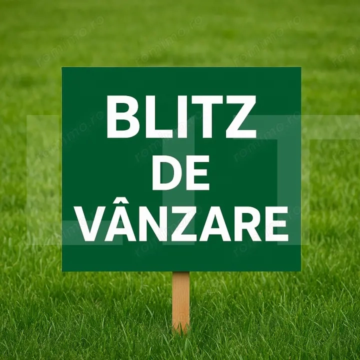 Teren intravilan premium de vânzare – Răchiți | 1000 mp | Front stradal 14 ml