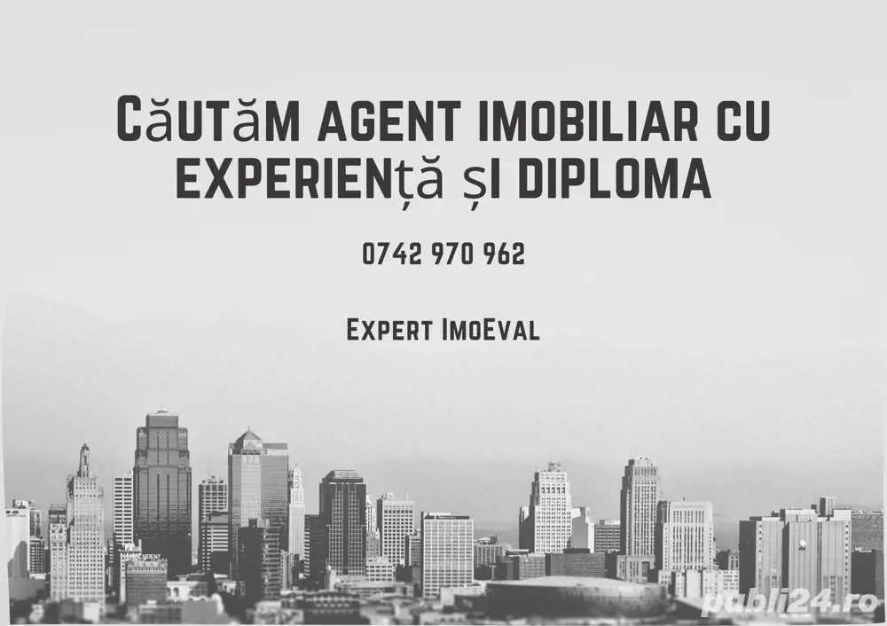 Cautam agenti imobiliari
