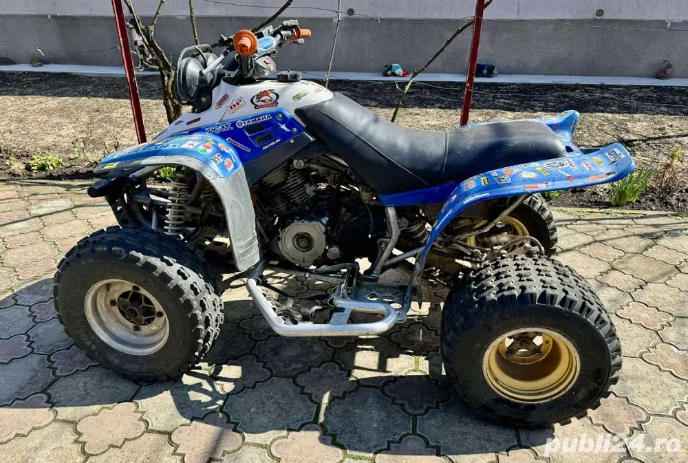Yamaha Warrior 350 cm  înmatriculat nr galben