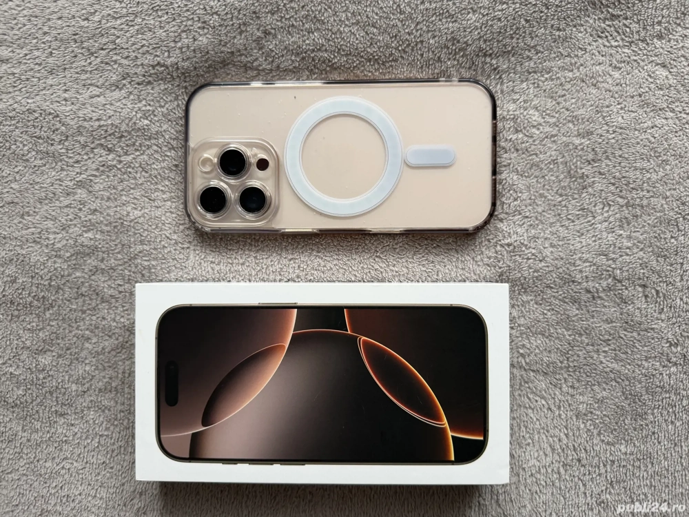 iPhone 16 pro Desert Titanium