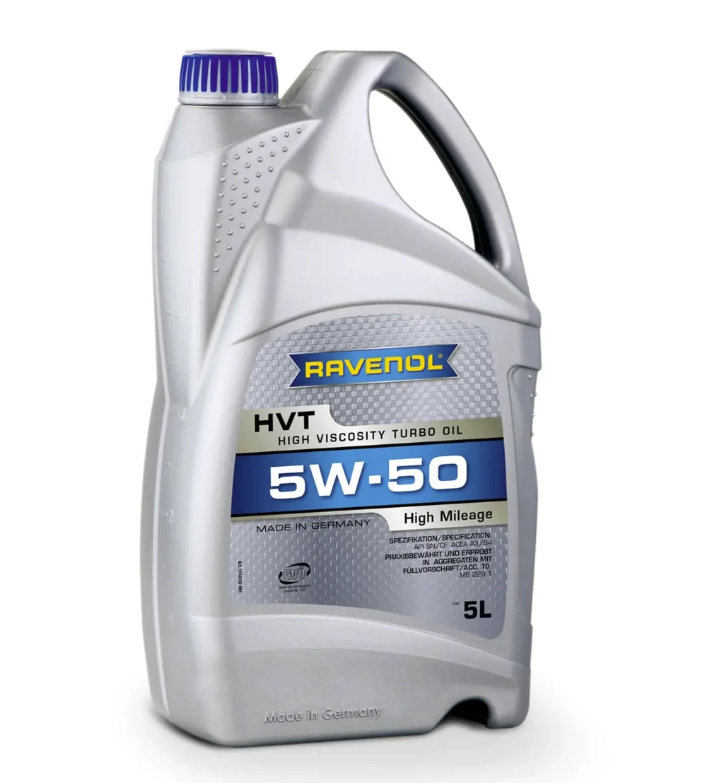 Ulei RAVENOL HVT High Viscosity Turbo Oil SAE 5W-50