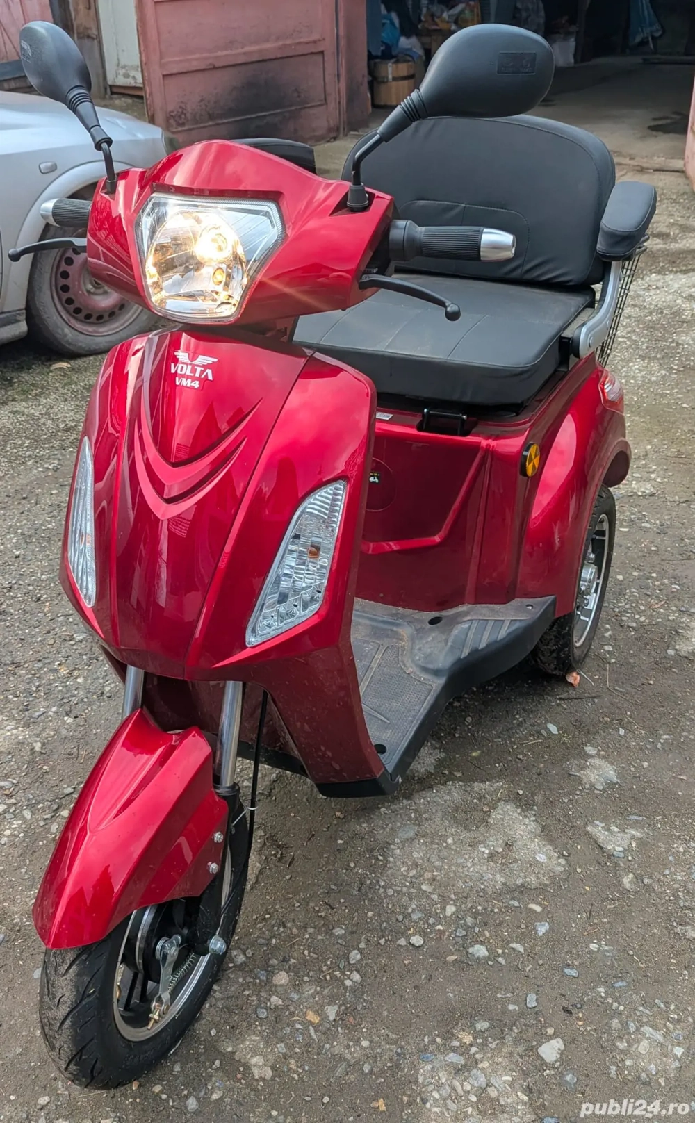 Triciclu electric, fără permis