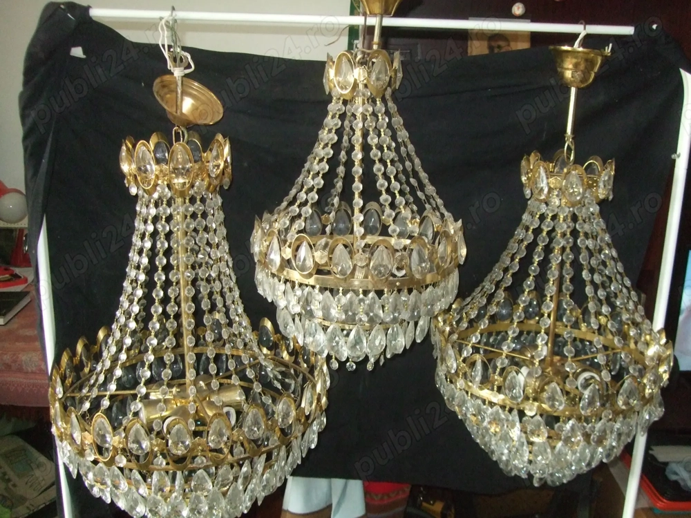 Lustre anii 80* cristal hand made