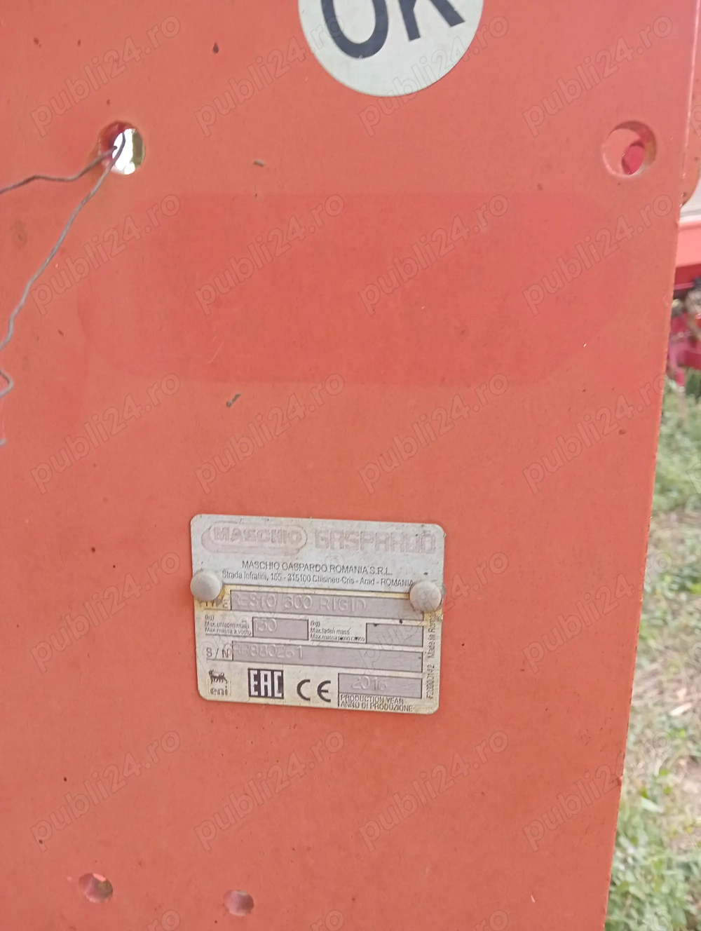 Utilaje agricole de vanzare