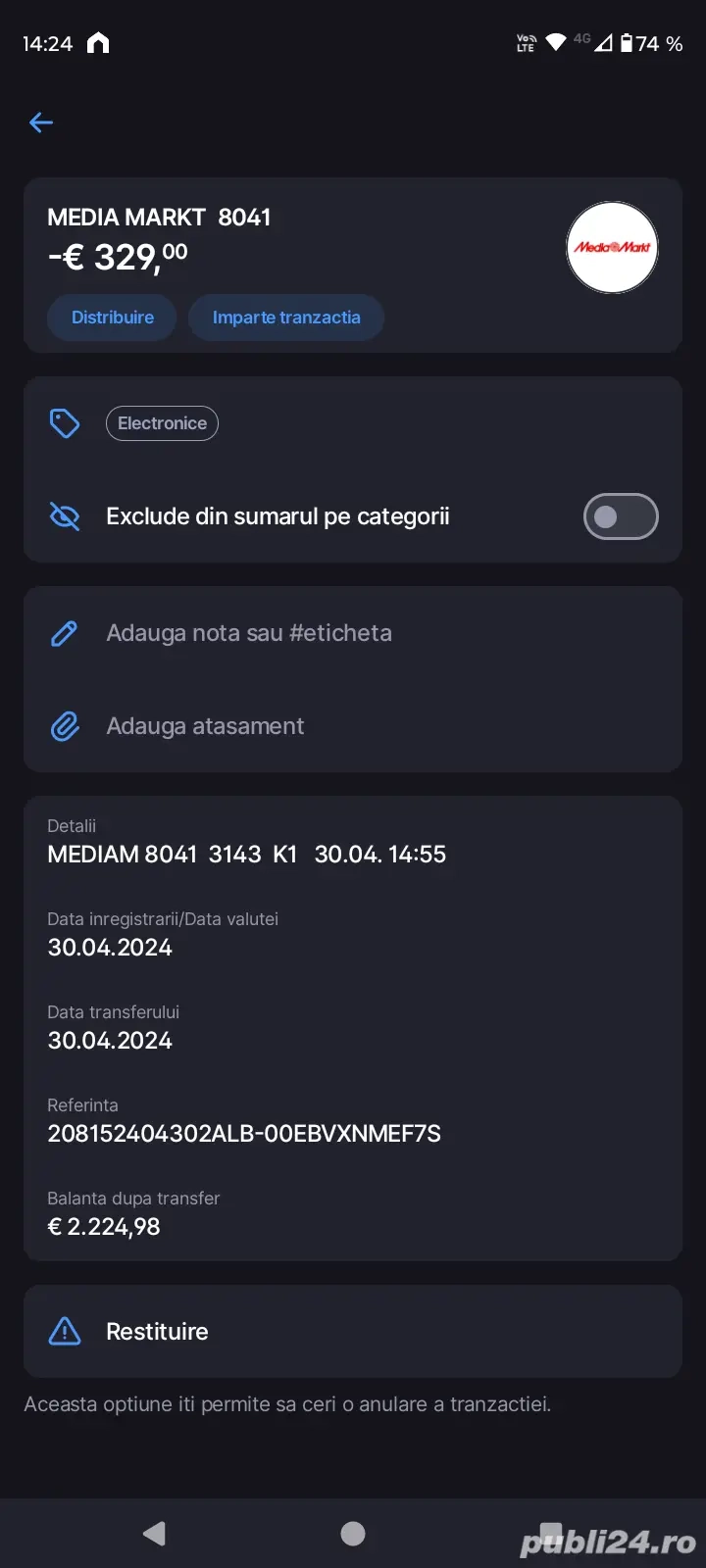 vand trotineta electrica Ninebot 
