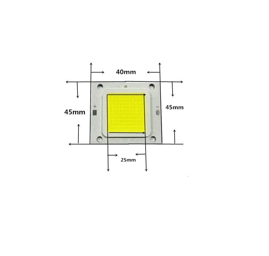 Led Cob Chip 70W 25-34V 14b10C 4640 pastila led