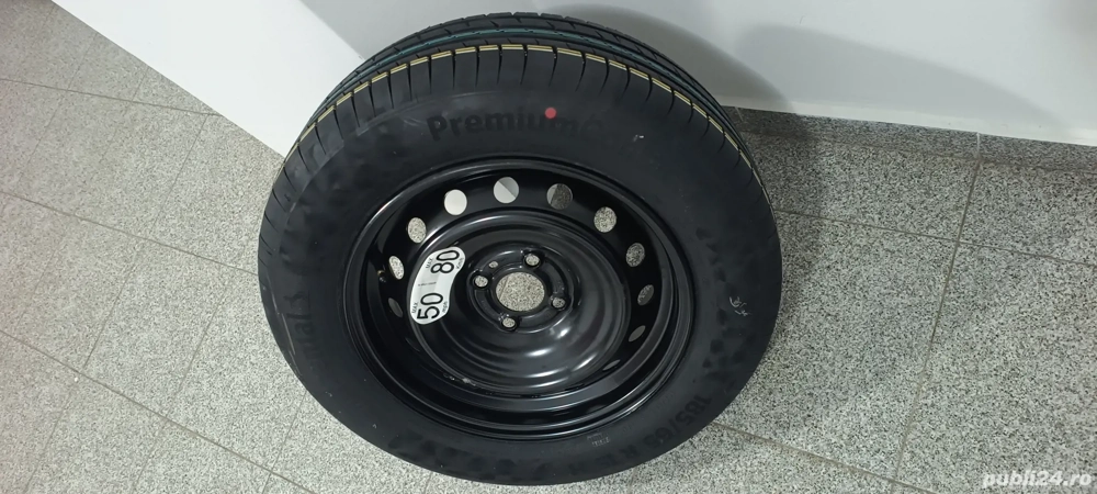 Roata de rezerva Continental noua Dacia/Renault 185/65/R15 H