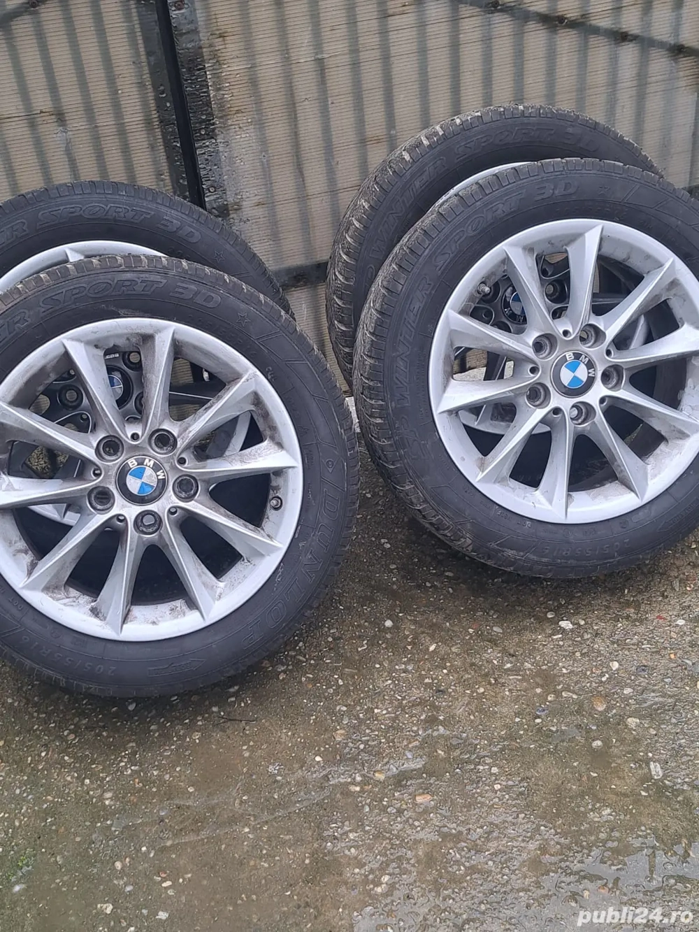 Cauciucuri iarna cu genti bmw 