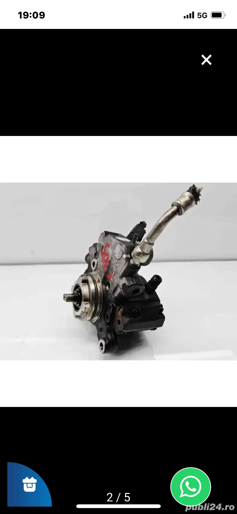 Pompă înaltă Opal antara 2.2 d an 2012