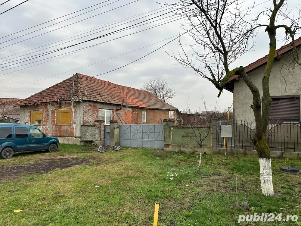 Teren intravilan 1799mp Parta Timis cu casa veche 