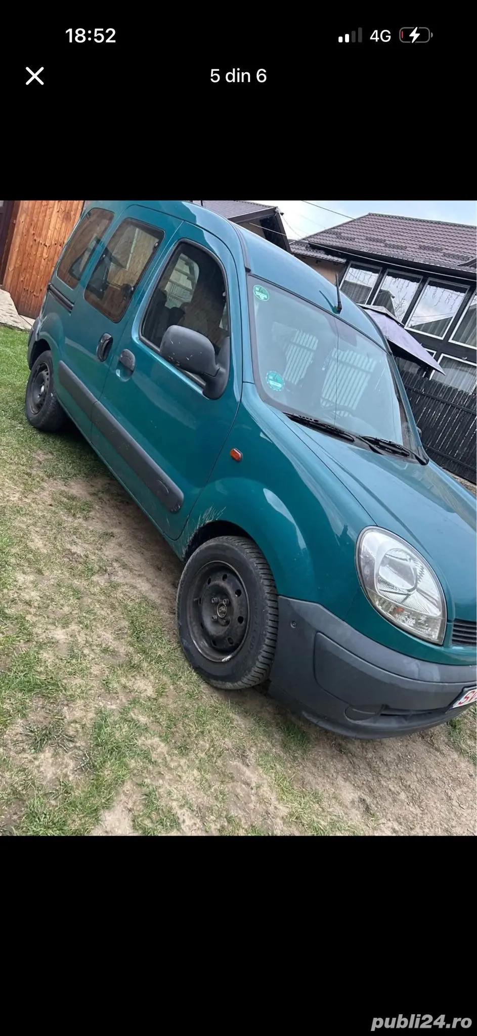 Vând Renault Kangoo Motor 1.2 benzină
