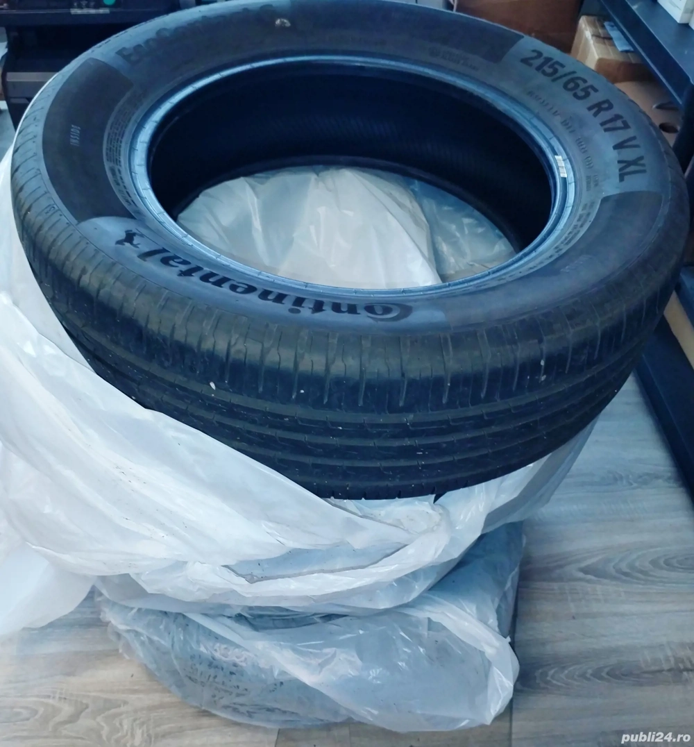 Set 4 anvelope Continental, vara, cu doar 1359 km parcursi: Eco Control 6: 215/ 65 / R17 / VXL/ 103V