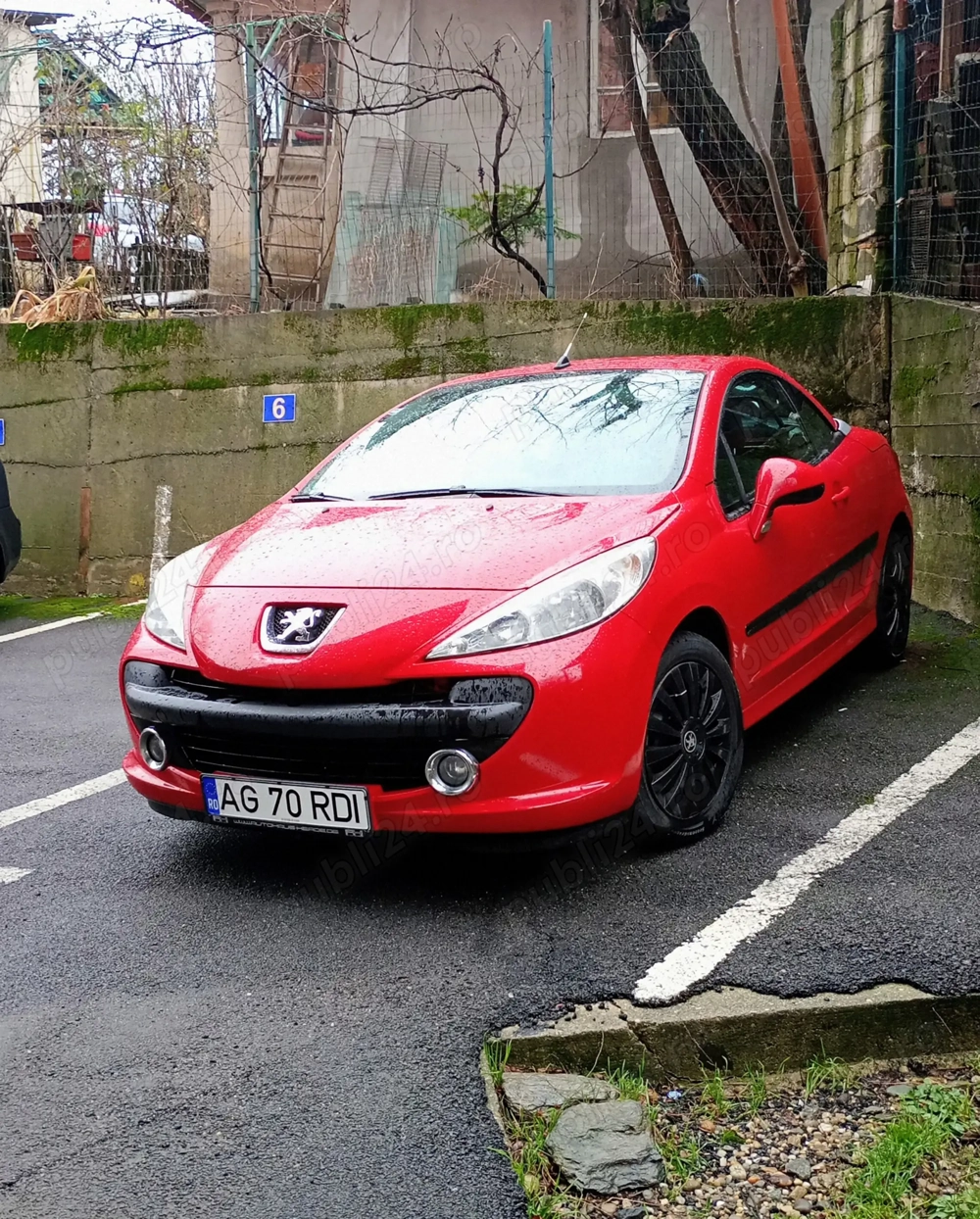 Unic Proprietar Peugeot 207 CC  Cabrio An 2008 Fix 8 900 Lei