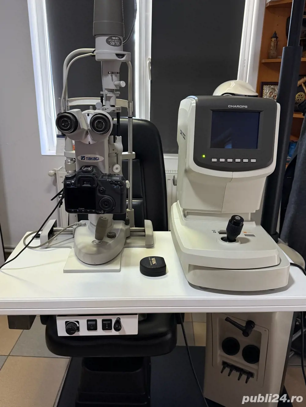 Cabinet oftalmologic complet - Takagi, Charops, Huviz - stare foarte bună