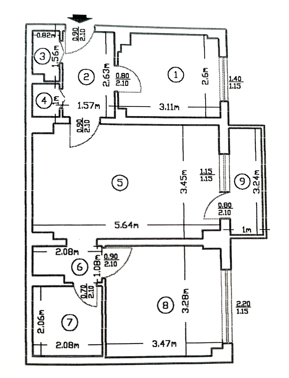 Proprietar vand 2 camere stradal Mihai Bravu Calea Vitan