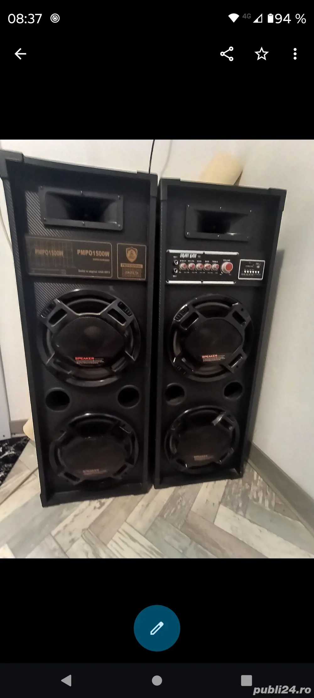 Boxe Professional Sound 