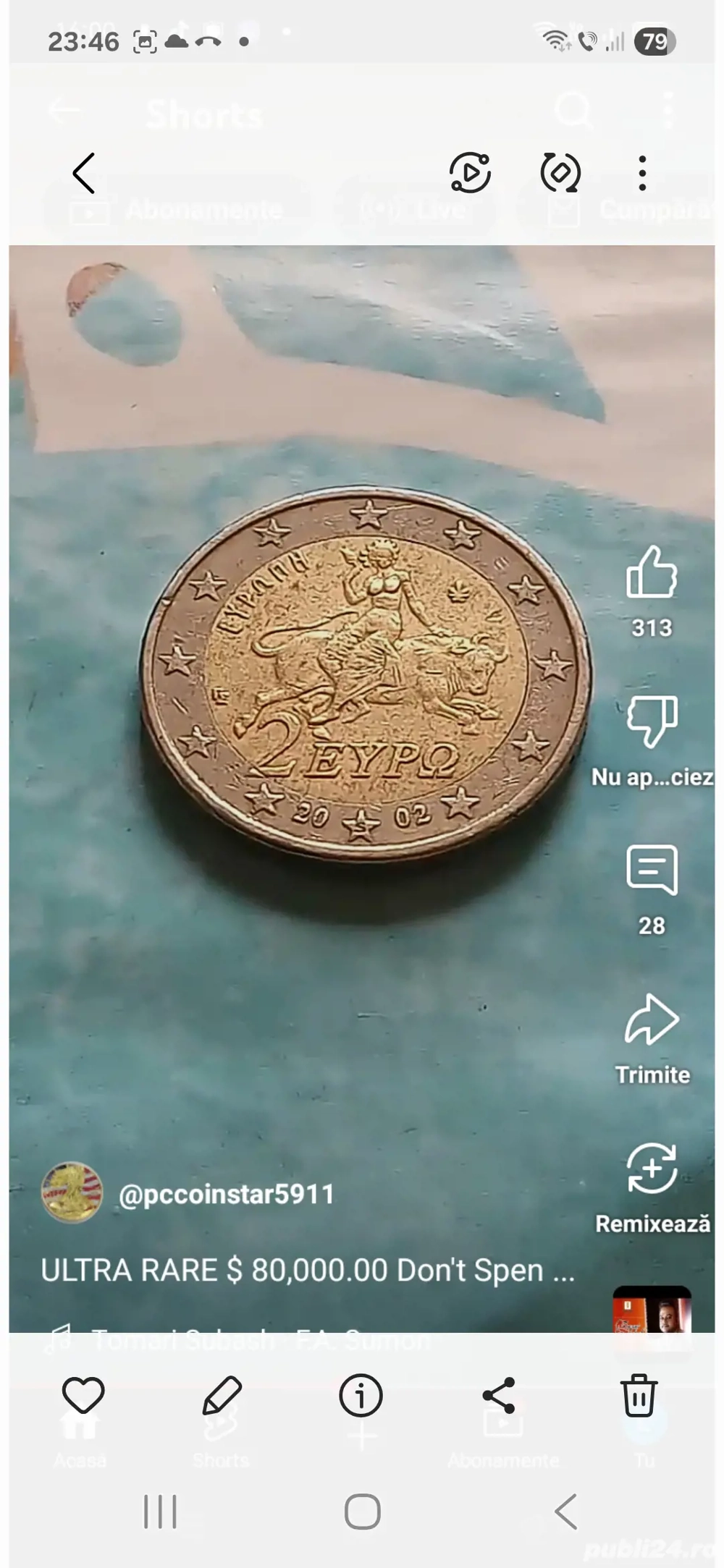vand14 buc.2euro Grecia