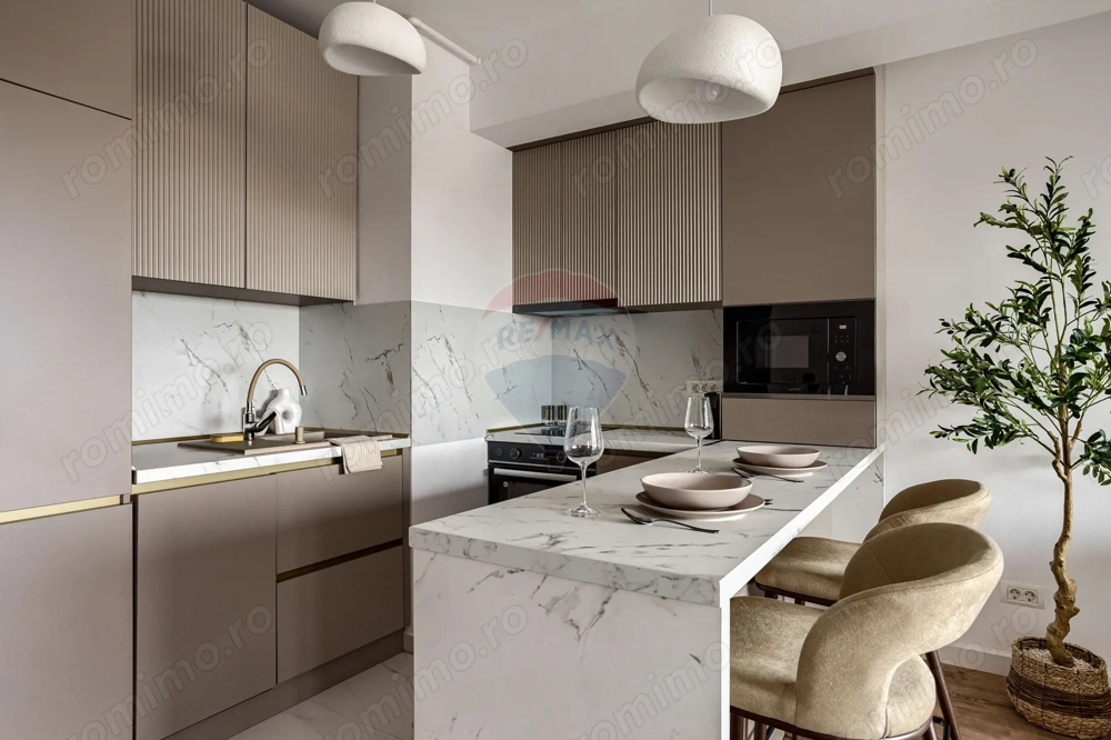 Apartament modern cu terasă, prima închiriere + loc de parcare, Adora