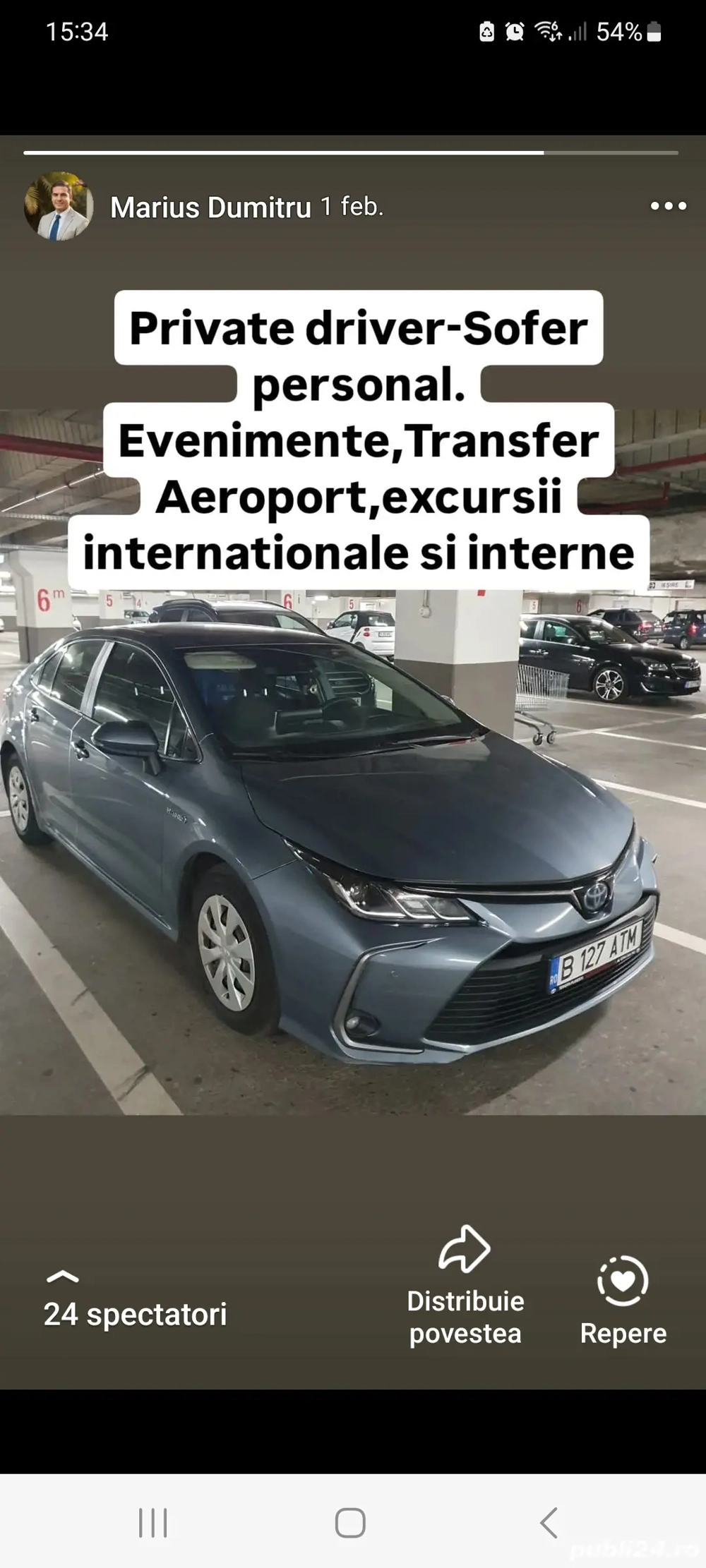 Sofer Particular - Private Driver