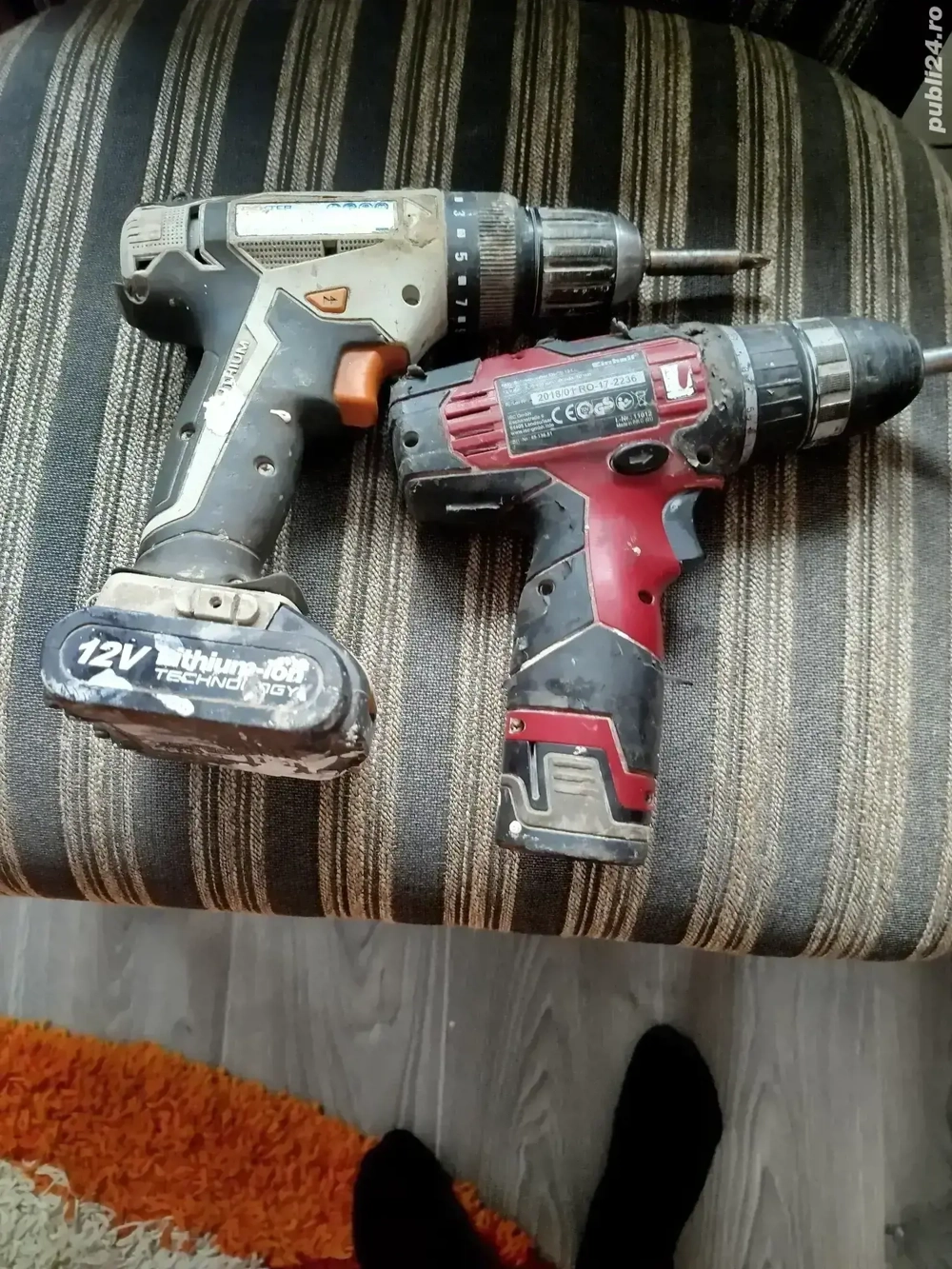 Vând ambele autofiletante, de 12 V.