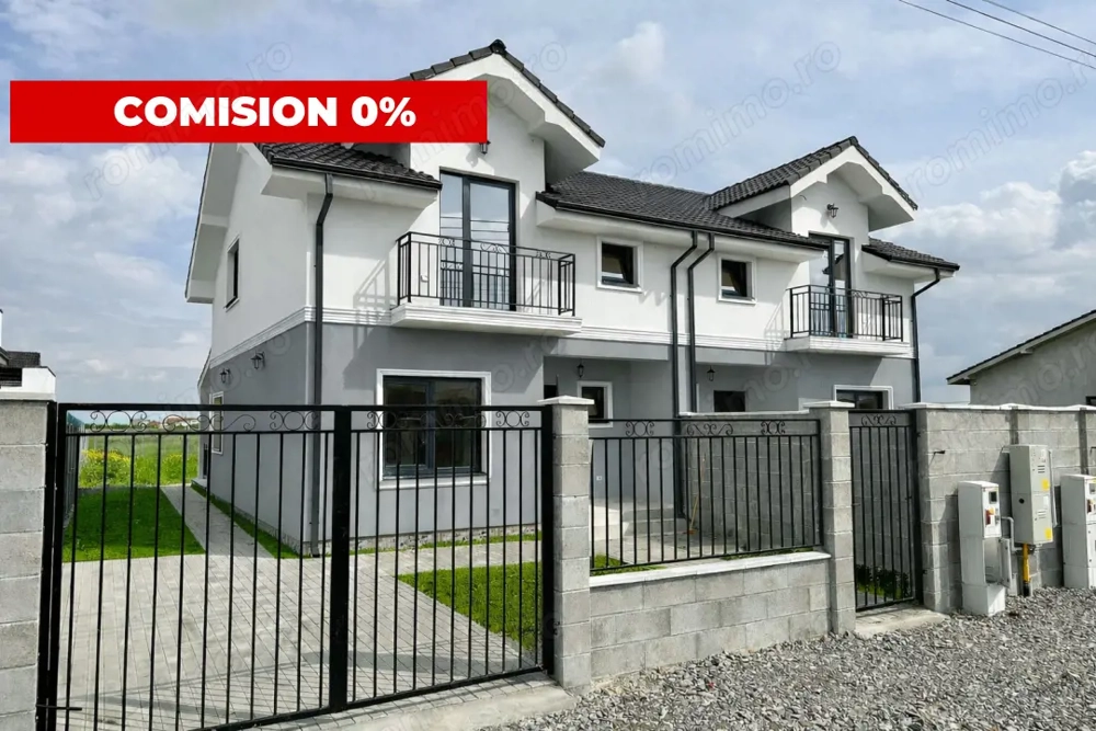 Comision 0% Duplex 4 camere, 2 bai  - 95 mp utili - Mosnita - Zona Valery