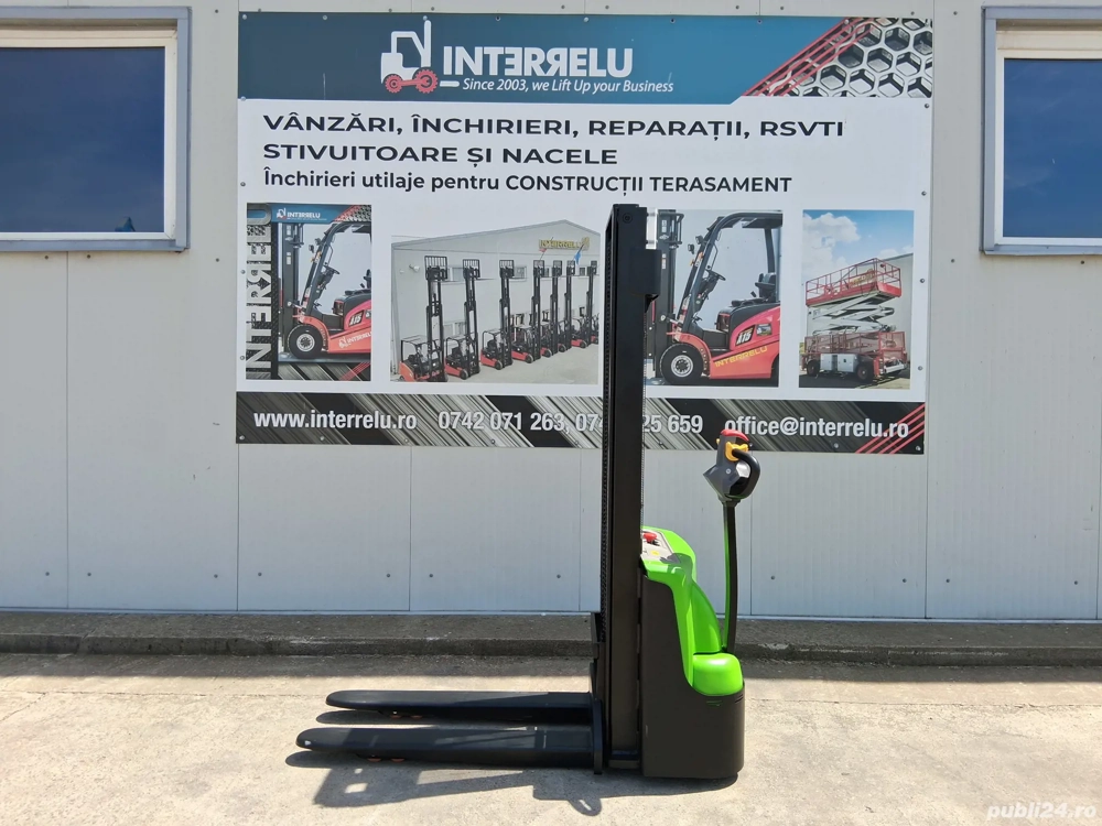 transpalete electrica cu catarg Osaka WS15H