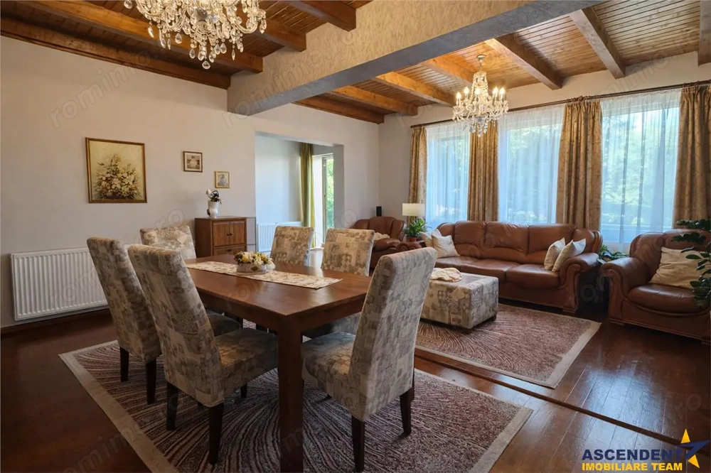 Casa scandinav minimalist, echipata, garaj incalzit, pod, Santana de Mures:FILM 3D!