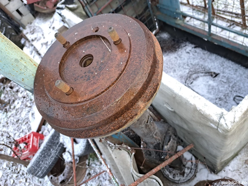 axa papuc echipata cu arcuri