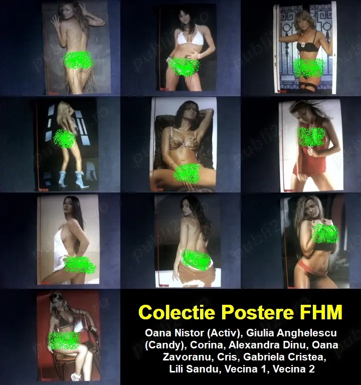 FHM: Fete de colectie - 10 Postere