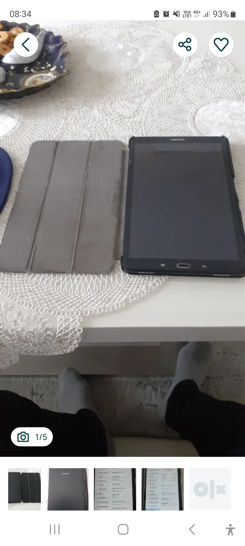 Vand tableta SAMSUNG Tab T 585