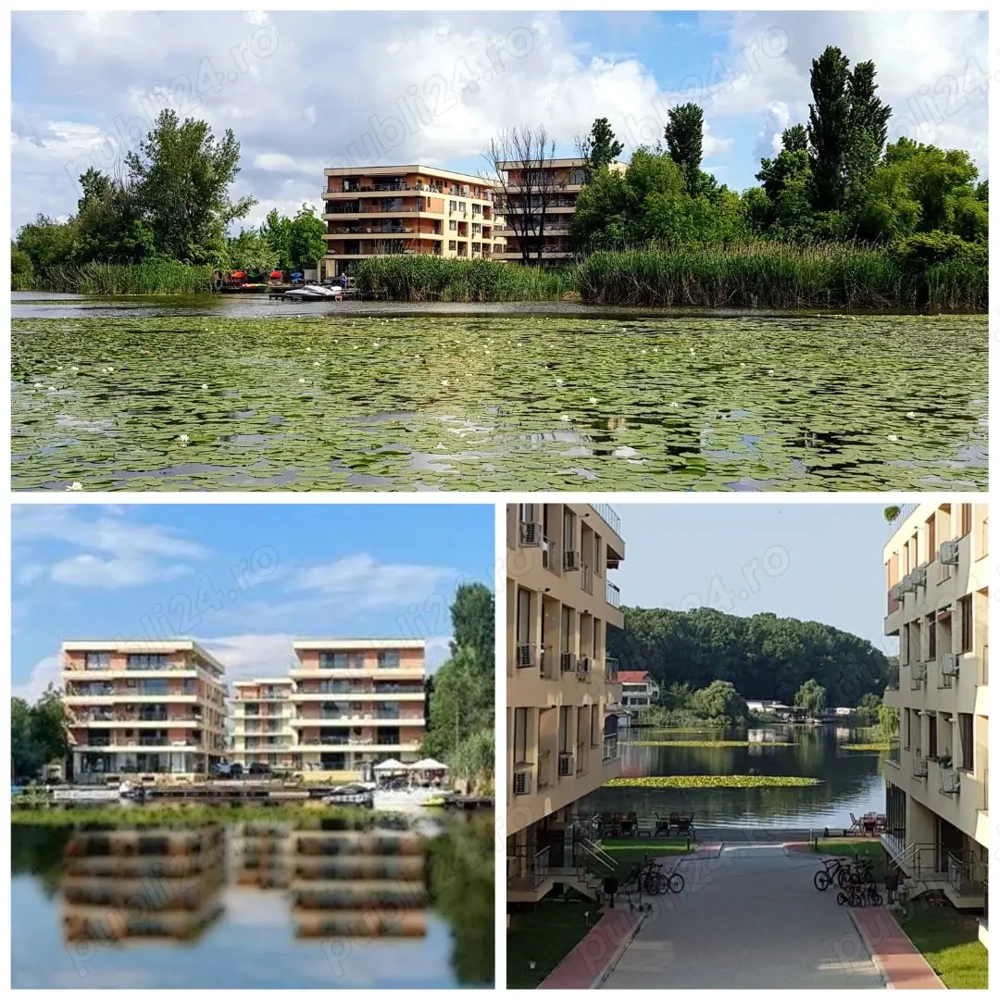 Apartament de vânzare 3 camere cu terasă panoramică și acces direct lac Snagov