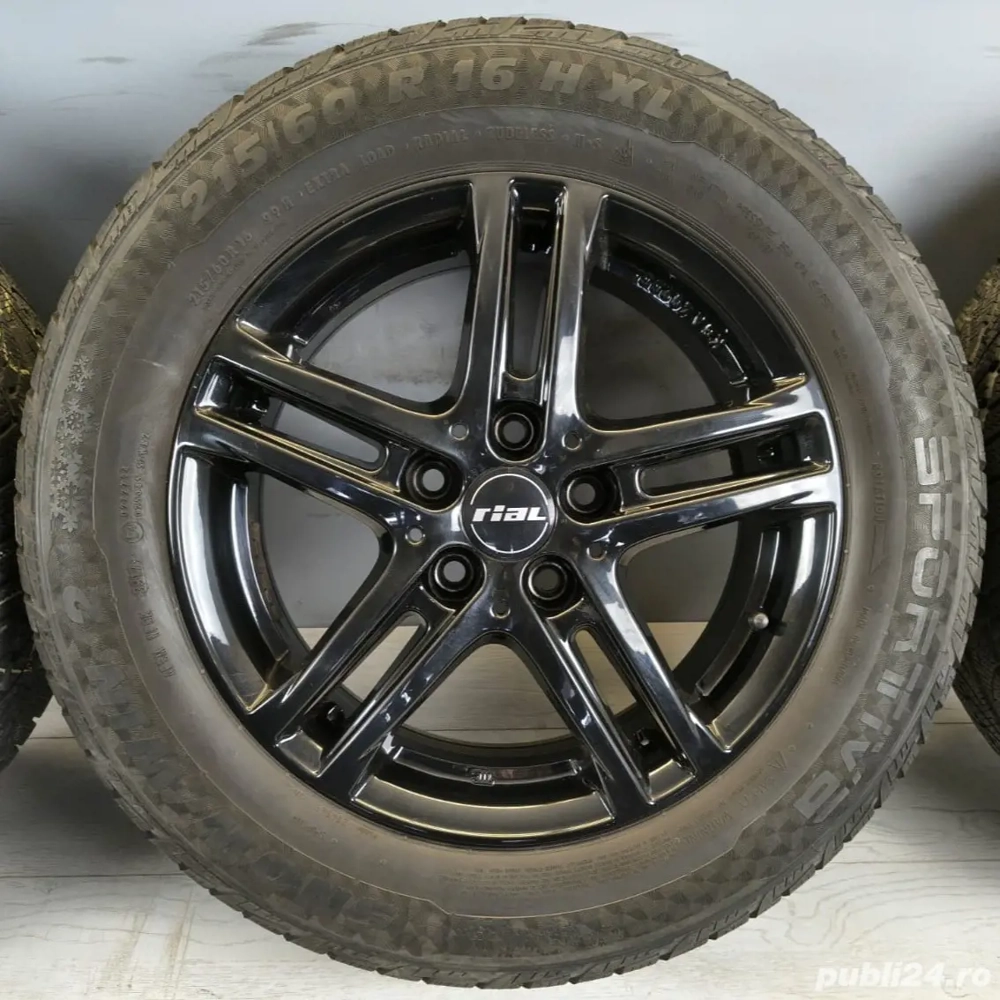 Roti/Jante VW 5x112 215/60 R16; Golf, Passat; Audi, Seat, Skoda