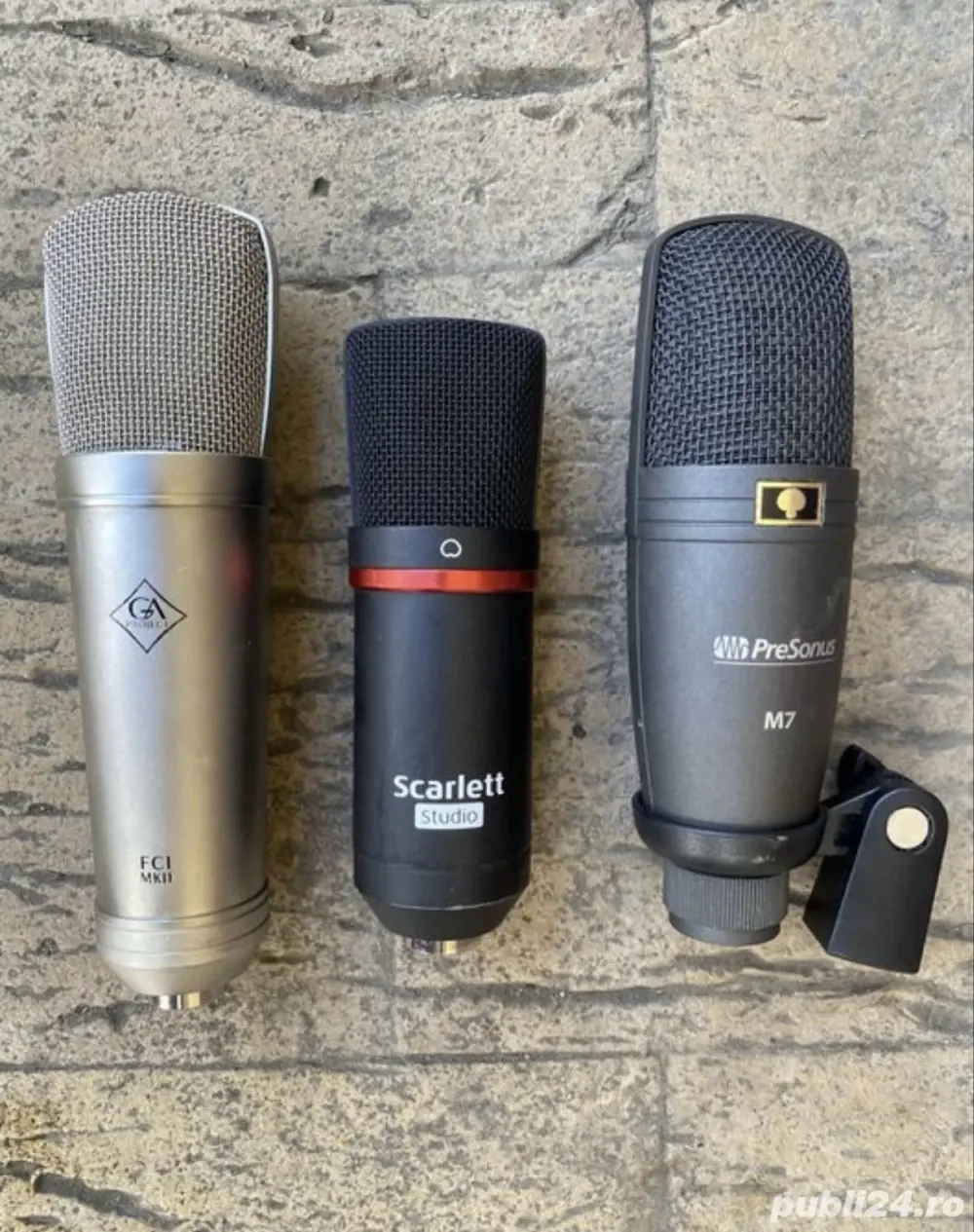 Golden Age   Scarlett Studio   Presonus M7 microfoane 