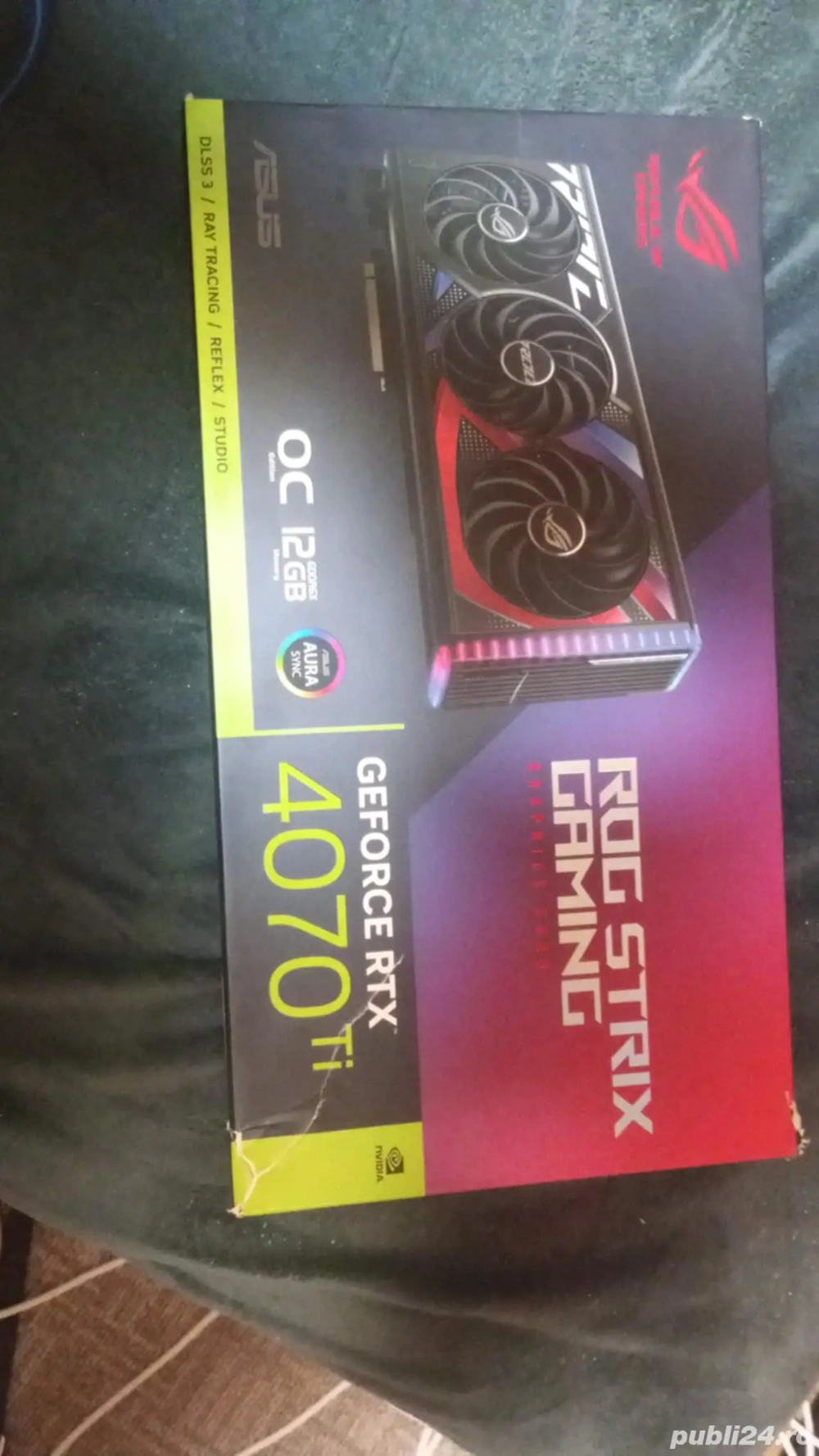 Vând placa video  4070 ti 